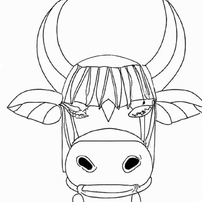 mascara de vaca 5445190 2