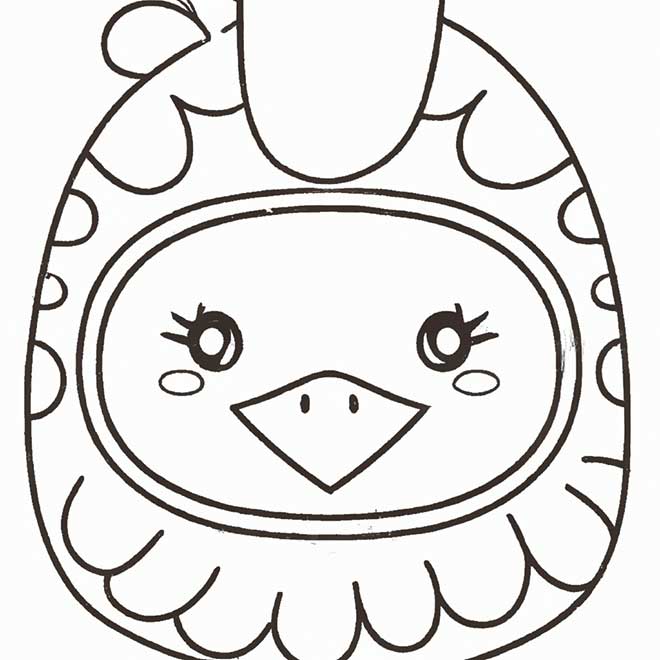 mascara galinha 8231792 2