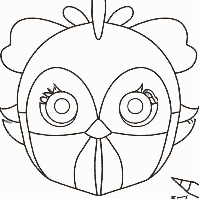 mascara galinha 9740216