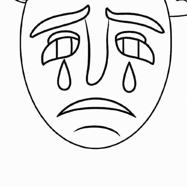 mascara triste 8426241 2 mascara triste 8426241 2