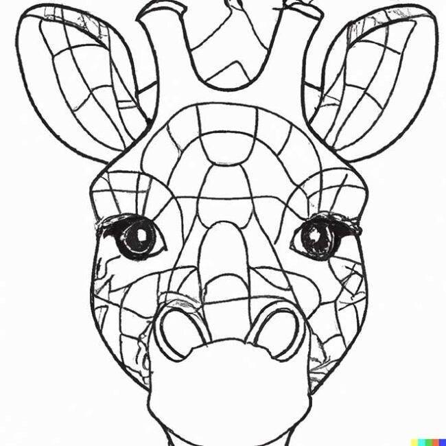 mascaras de girafas para pintar 3 2 mascaras de girafas para pintar 3 2