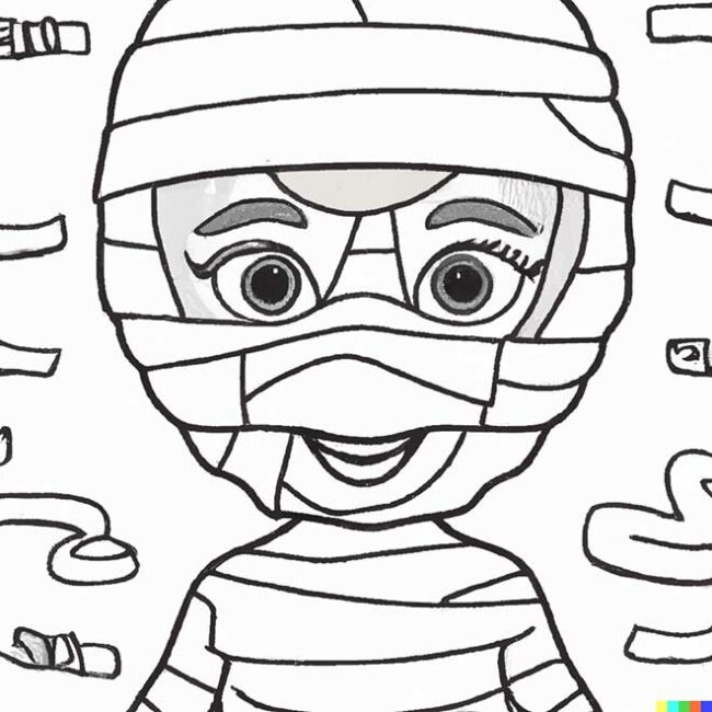 mascaras para colorir 2