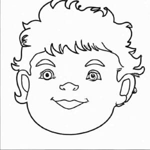35+ Desenhos de Cabeça para Imprimir e Colorir/Pintar