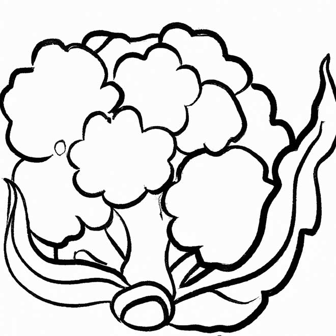 Desenhos GRÁTIS de Hortaliças para Imprimir e Colorir/Pintar
