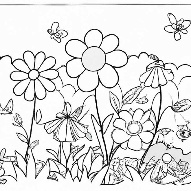 pintar jardim florido 6013660 2
