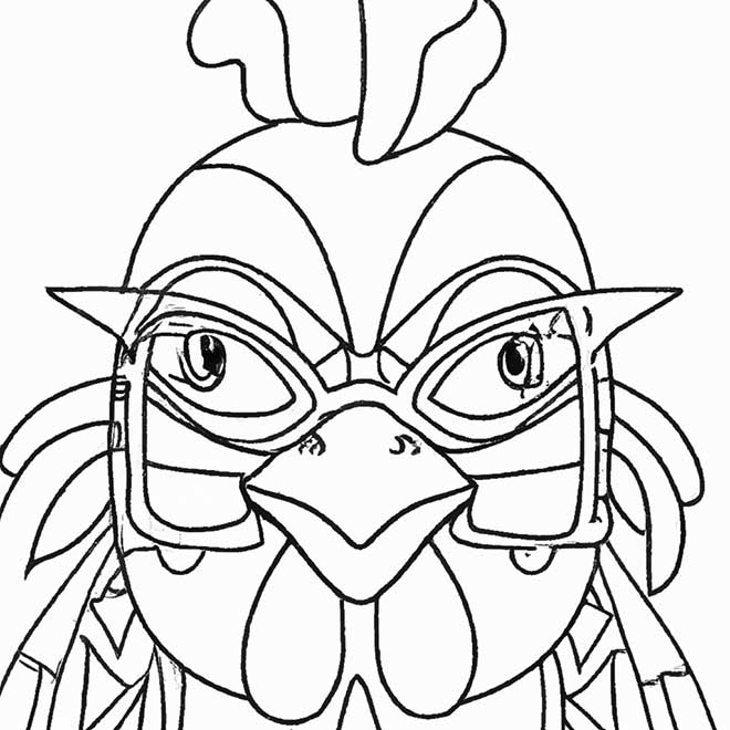 pintar mascara galinha 698156 2