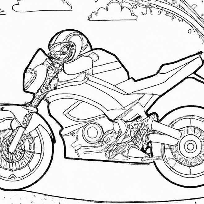 pintar motos empinando 5675815 2