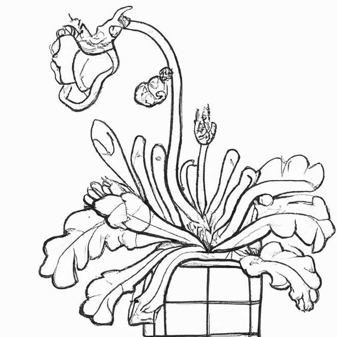 pintar plantas carnivoras 6601378 2