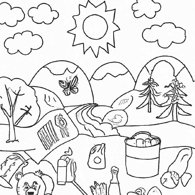 pintar recurso natural 4823241