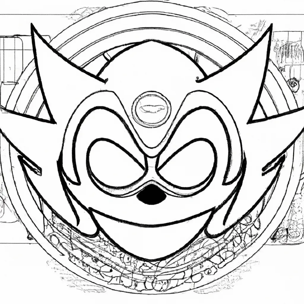 Atividades Mascara do Sonic 351 2