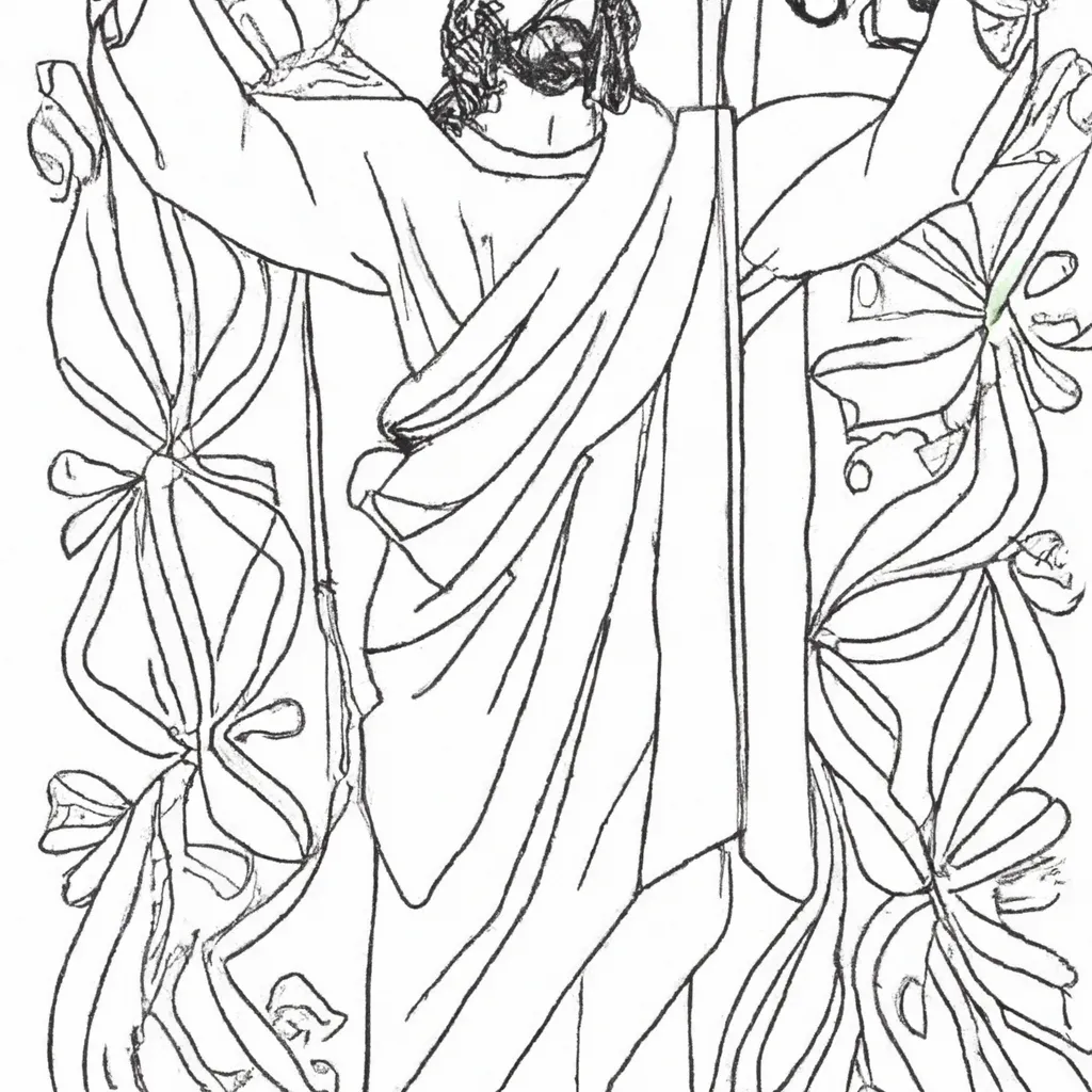 Colorir Milagres de Jesus 20 3