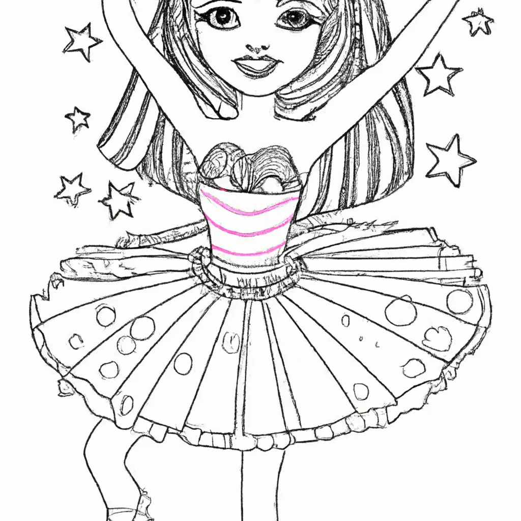 Desenhos Barbie Bailarina 88