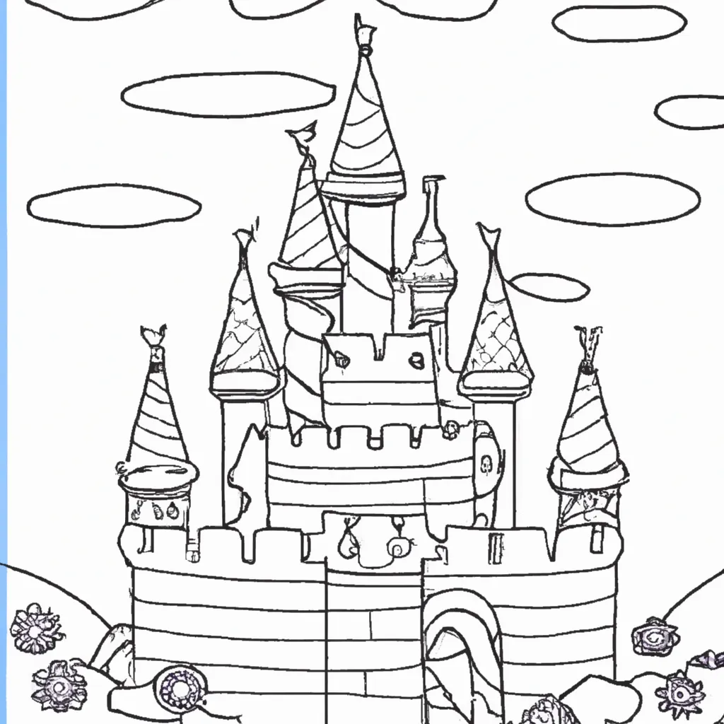 Desenhos Castelo de Princesa 191 2