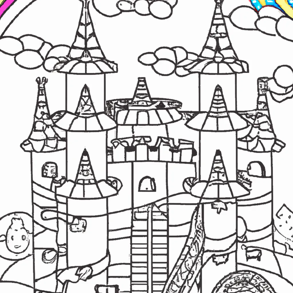 Desenhos Castelo de Princesa 352 2