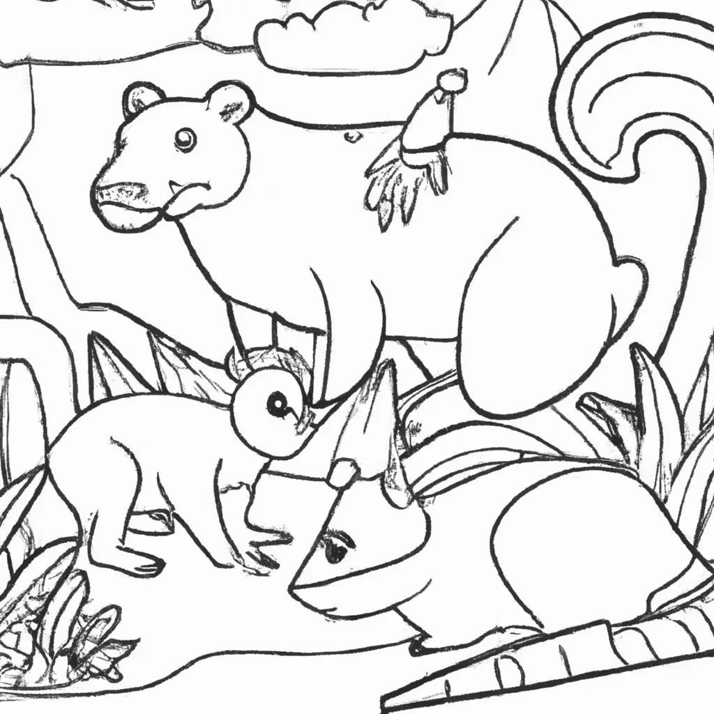 Pintar Animais do Cerrado 262 2 Pintar Animais do Cerrado 262 2