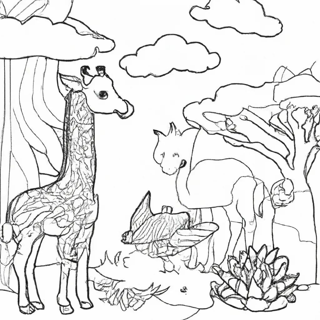 Pintar Animais do Cerrado 47 Pintar Animais do Cerrado 47