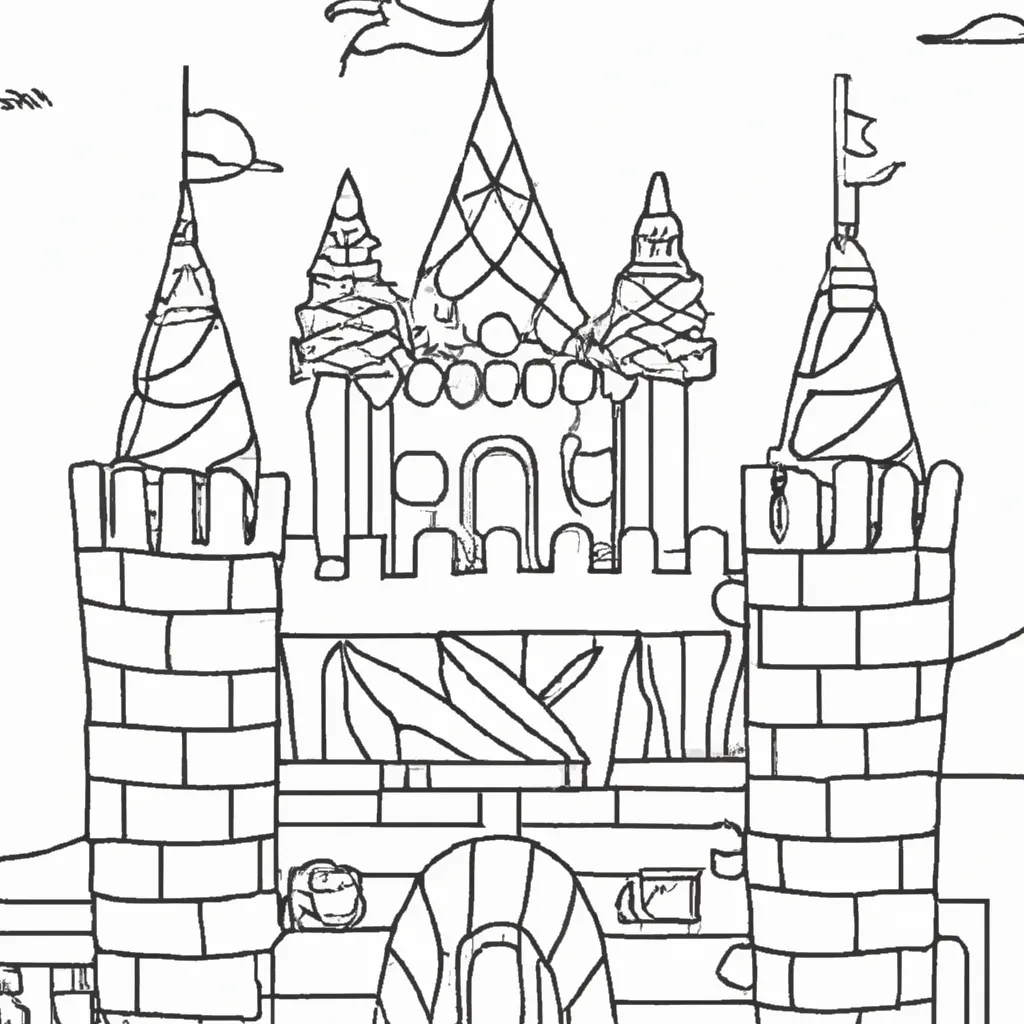 Pintar Castelo de Princesa 487 2