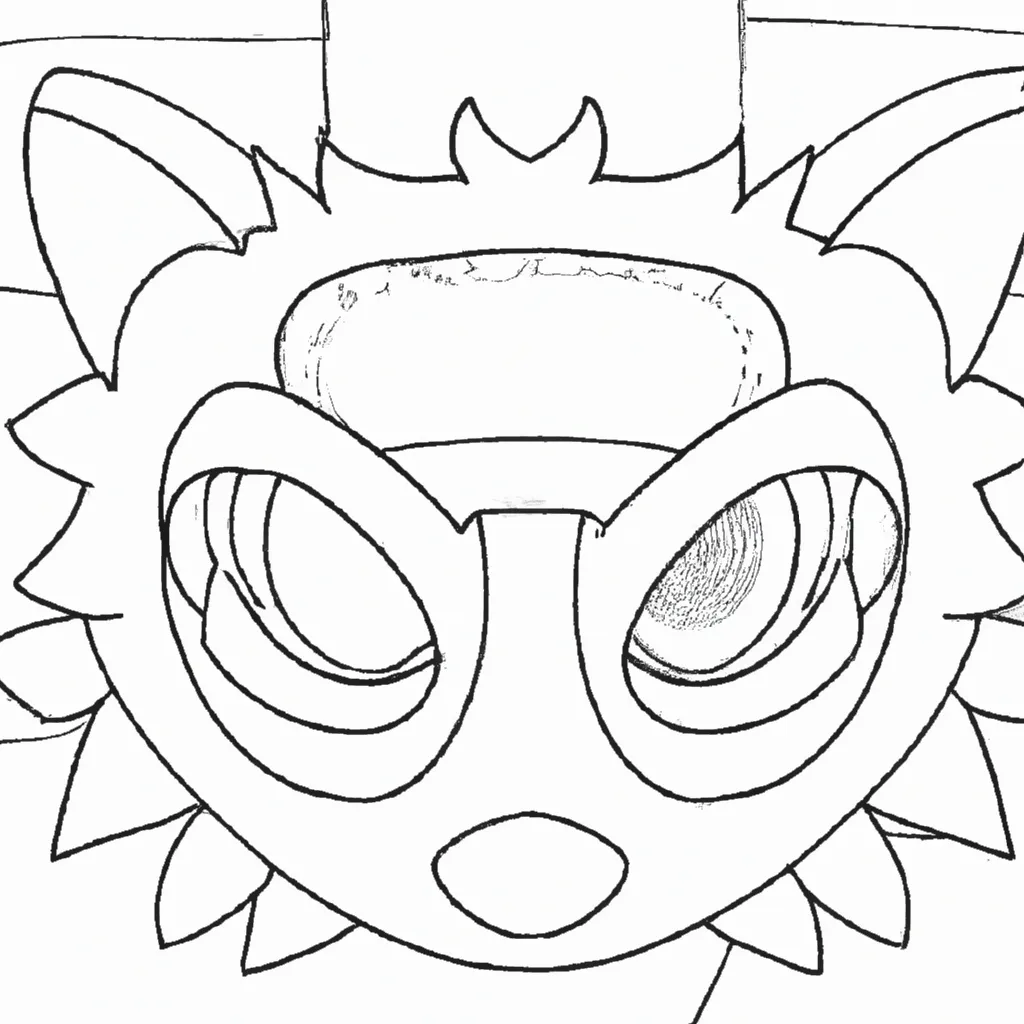 Pintar Mascara do Sonic 697