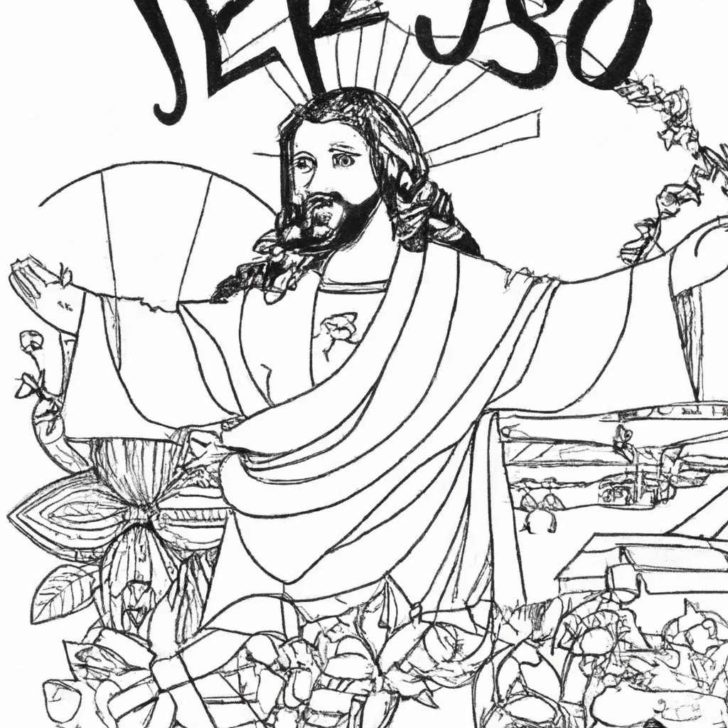 Pintar Milagres de Jesus 737
