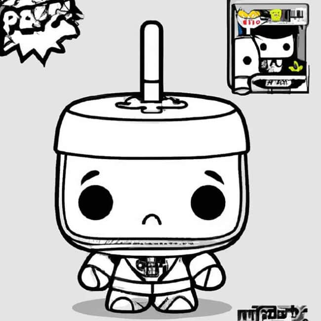 40+ Desenhos de Funko Pop para Imprimir e Colorir/Pintar