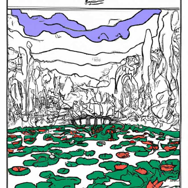 colorir pintura monet 1222652 scaled