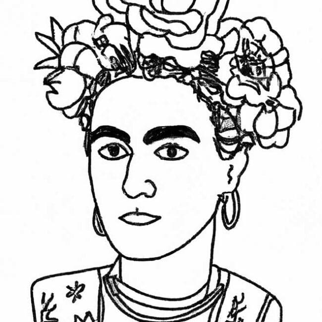 desenhos Frida Kahlo 2832995 scaled