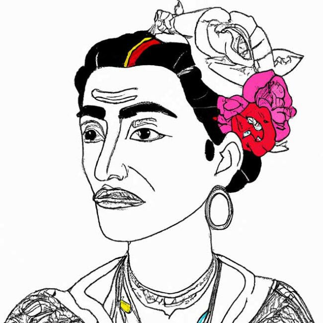desenhos Frida Kahlo 3616230 scaled