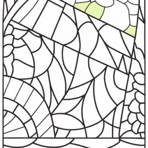 40+ Desenhos de Arte Mosaico para Imprimir e Colorir/Pintar