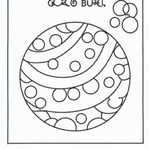 20+ Desenhos de Bolinha de Gude para Imprimir e Colorir/Pintar