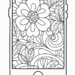40+ Desenhos de iPhone para Imprimir e Colorir/Pintar