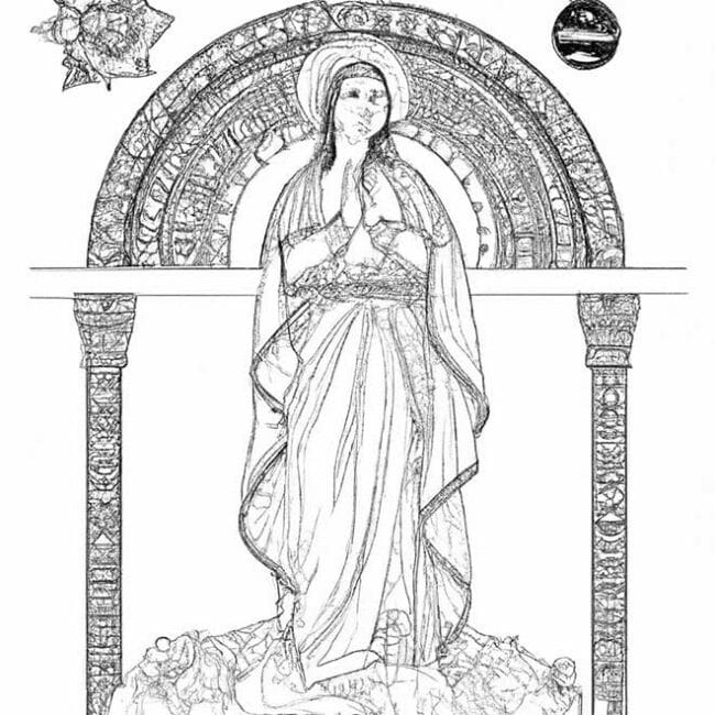 desenhos nossa senhora aparecida 7501572 scaled desenhos nossa senhora aparecida 7501572 scaled