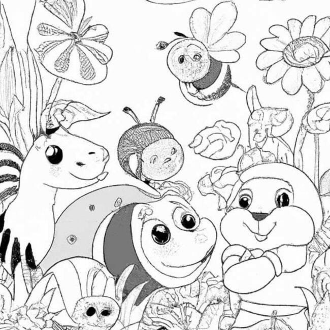 pintar Animais de Jardim 6730545 scaled