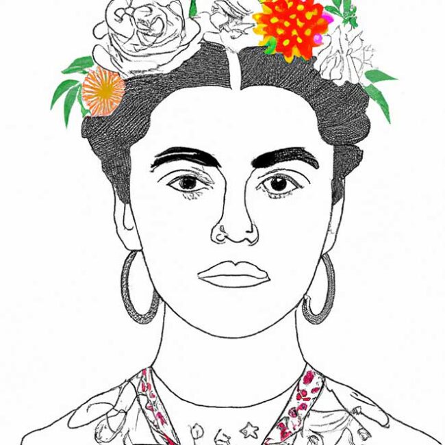 pintar Frida Kahlo 1228543 scaled