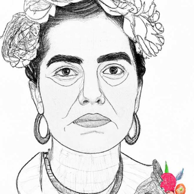pintar Frida Kahlo 8579417 scaled