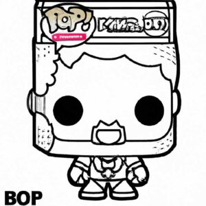 40+ Desenhos de Funko Pop para Imprimir e Colorir/Pintar