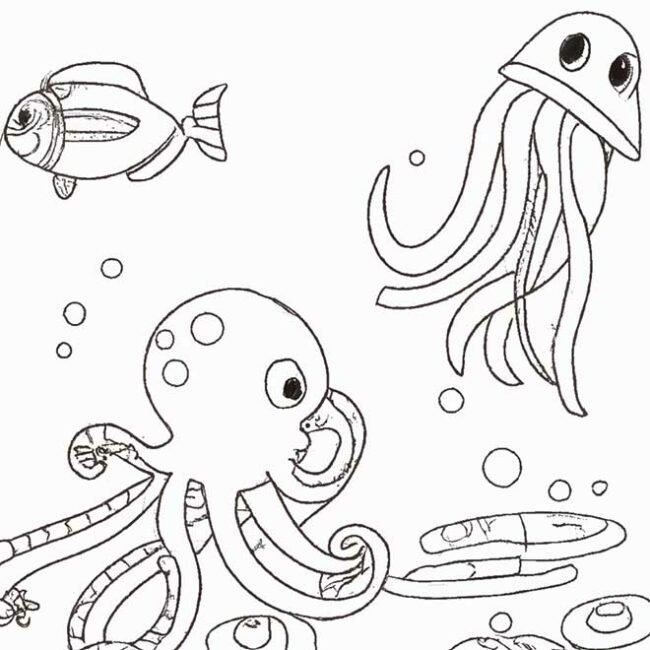 pintar animais do mar 8153264 scaled