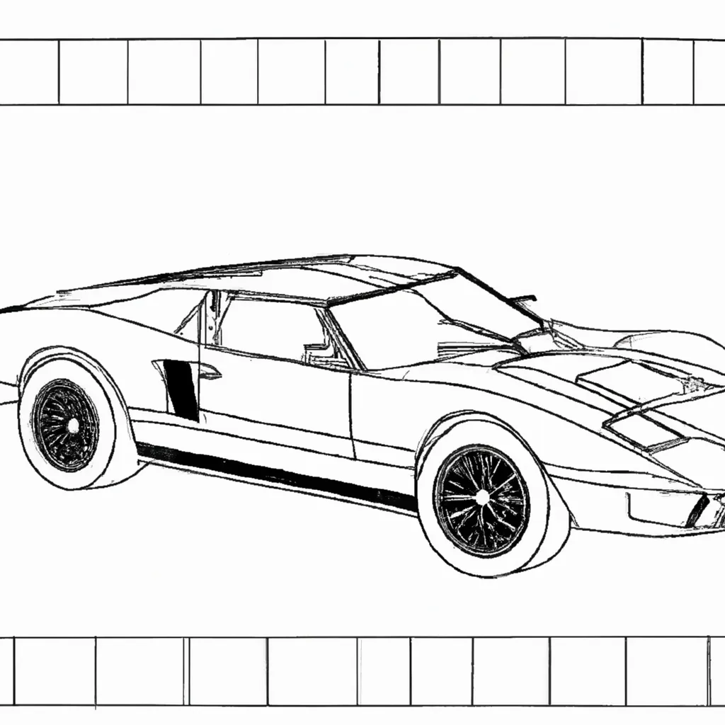 Atividades Como Desenhar Carros Esportivos e Classicos2