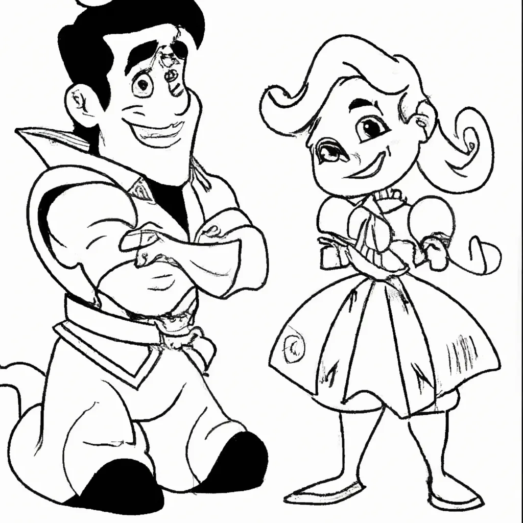 Atividades Como Desenhar Estilizados Personagens da Disney