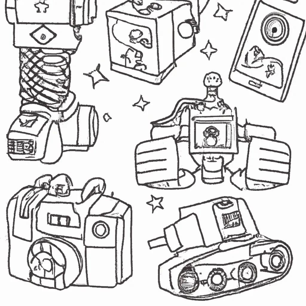Atividades Como Desenhar Robos e Dispositivos Tecnologicos