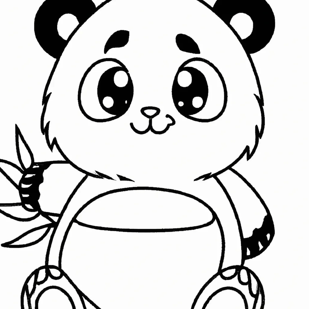 Atividades panda kawaii2