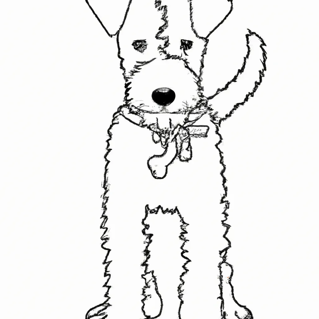 Colorir Cachorro Fox Terrier Colorir Cachorro Fox Terrier