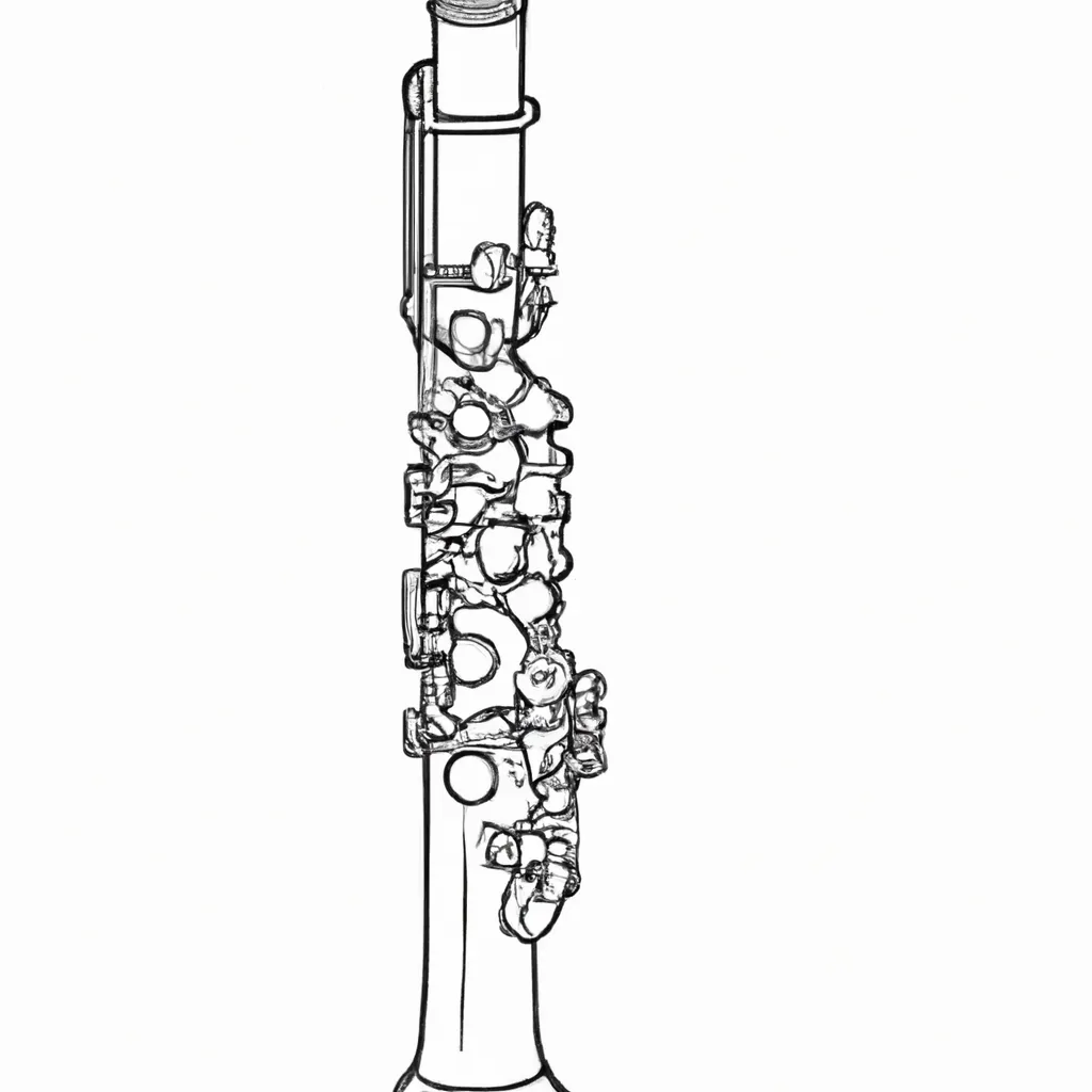 Colorir Clarinete2