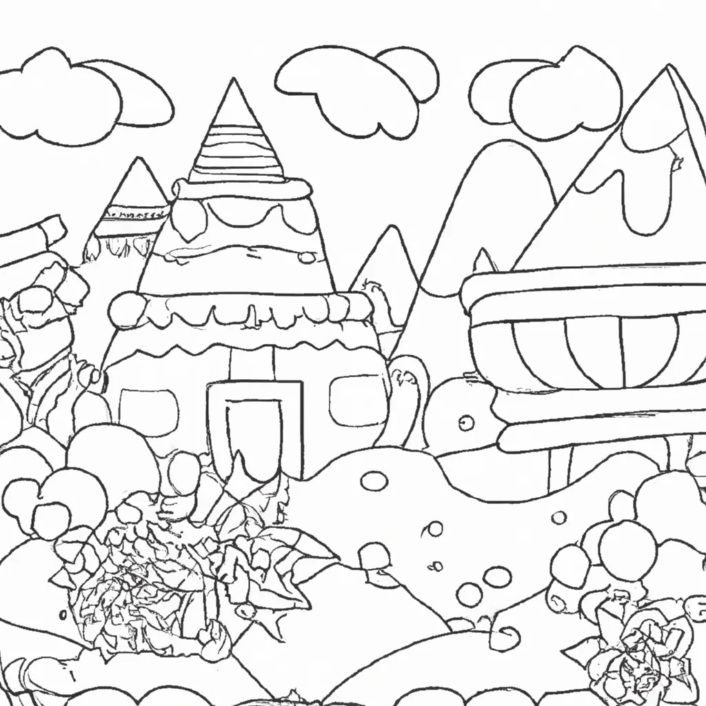 Colorir Como Desenhar Cenarios Estilizados2