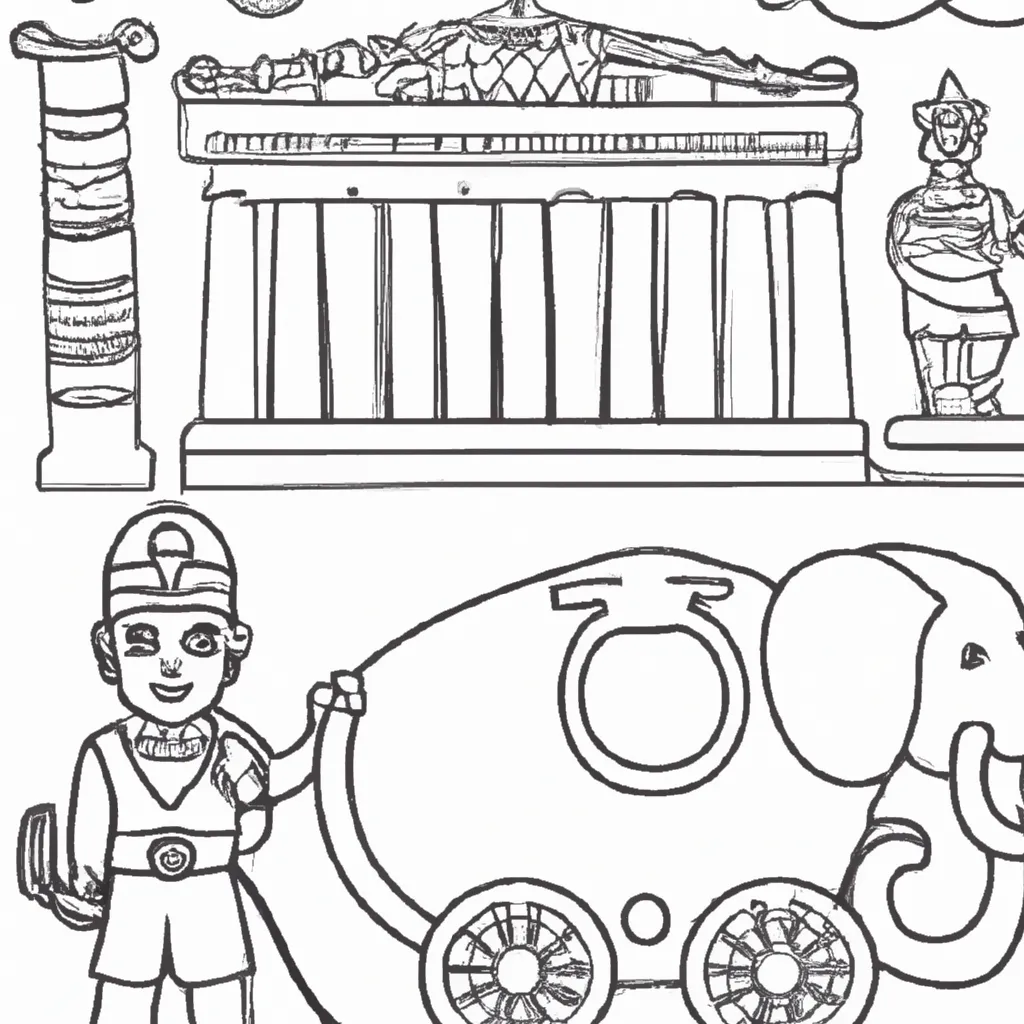 Colorir Como Desenhar Elementos Historicos e Culturais2