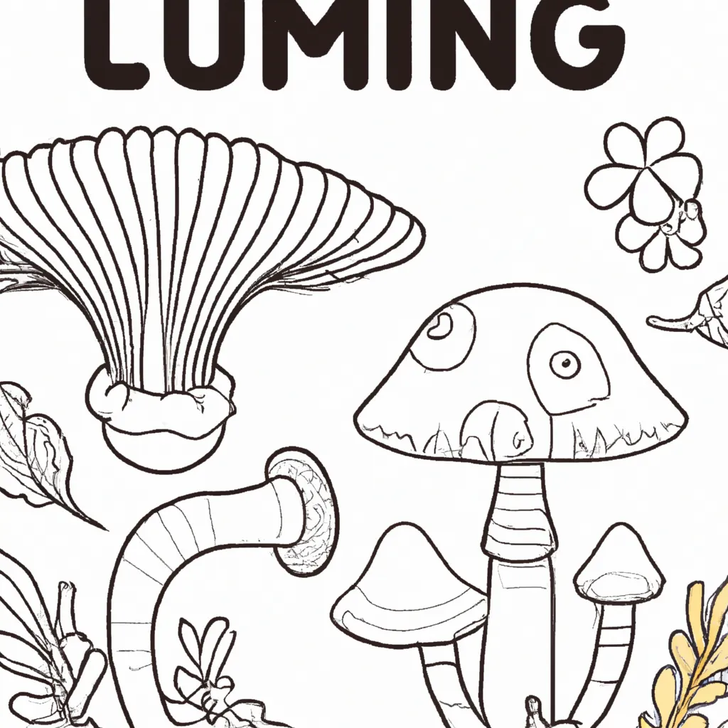 Colorir Como Desenhar Plantas e Fungos Colorir Como Desenhar Plantas e Fungos