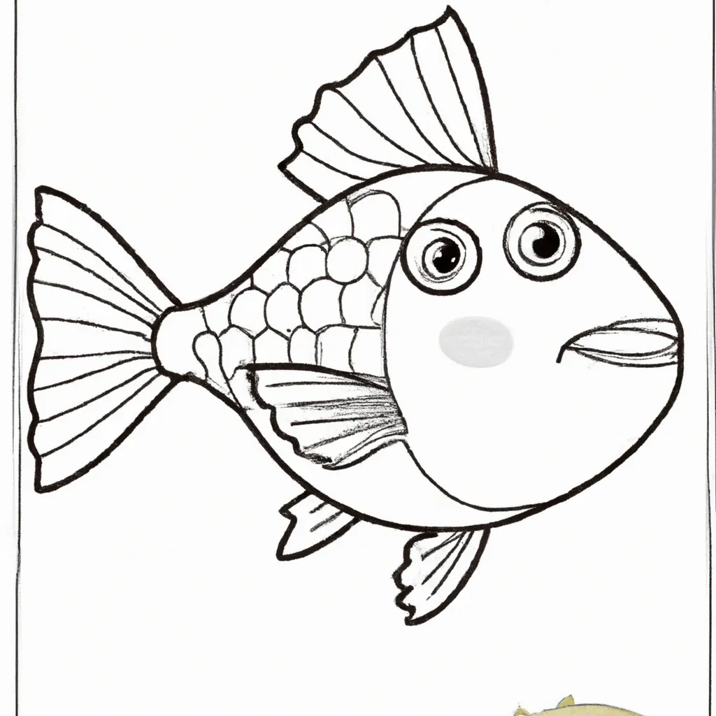 Colorir sardinha Colorir sardinha