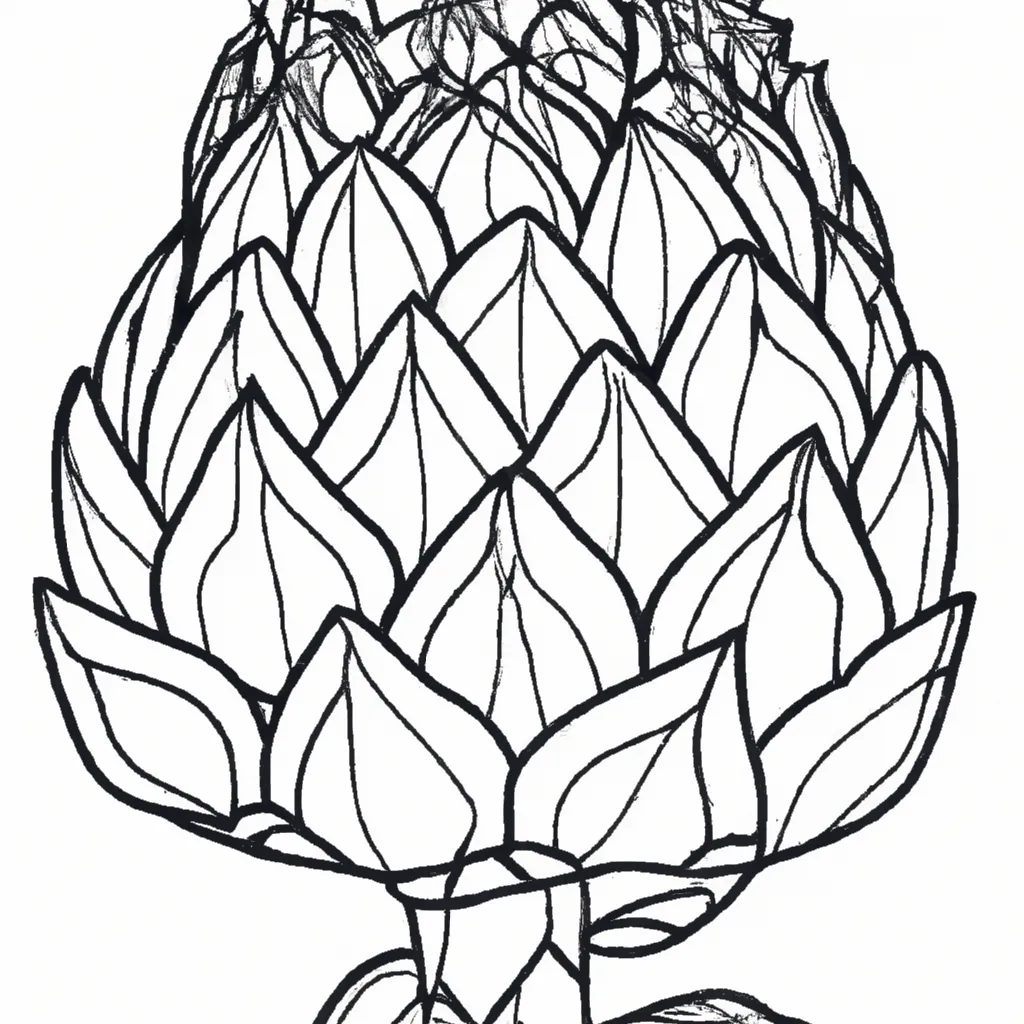 Desenhos Alcachofra