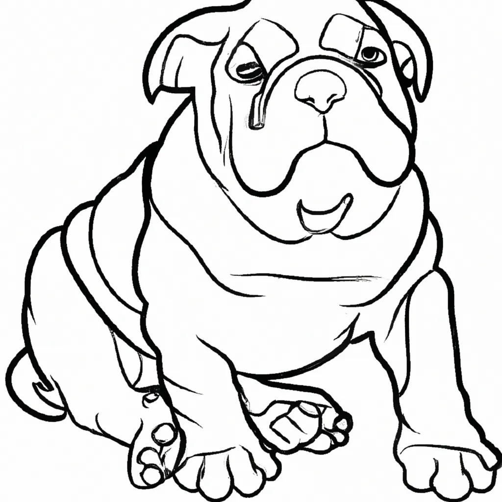 Desenhos Buldogue