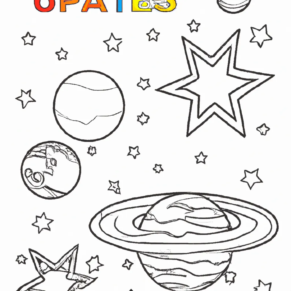 Desenhos Como Desenhar Estrelas Planetas e Nebulosas2
