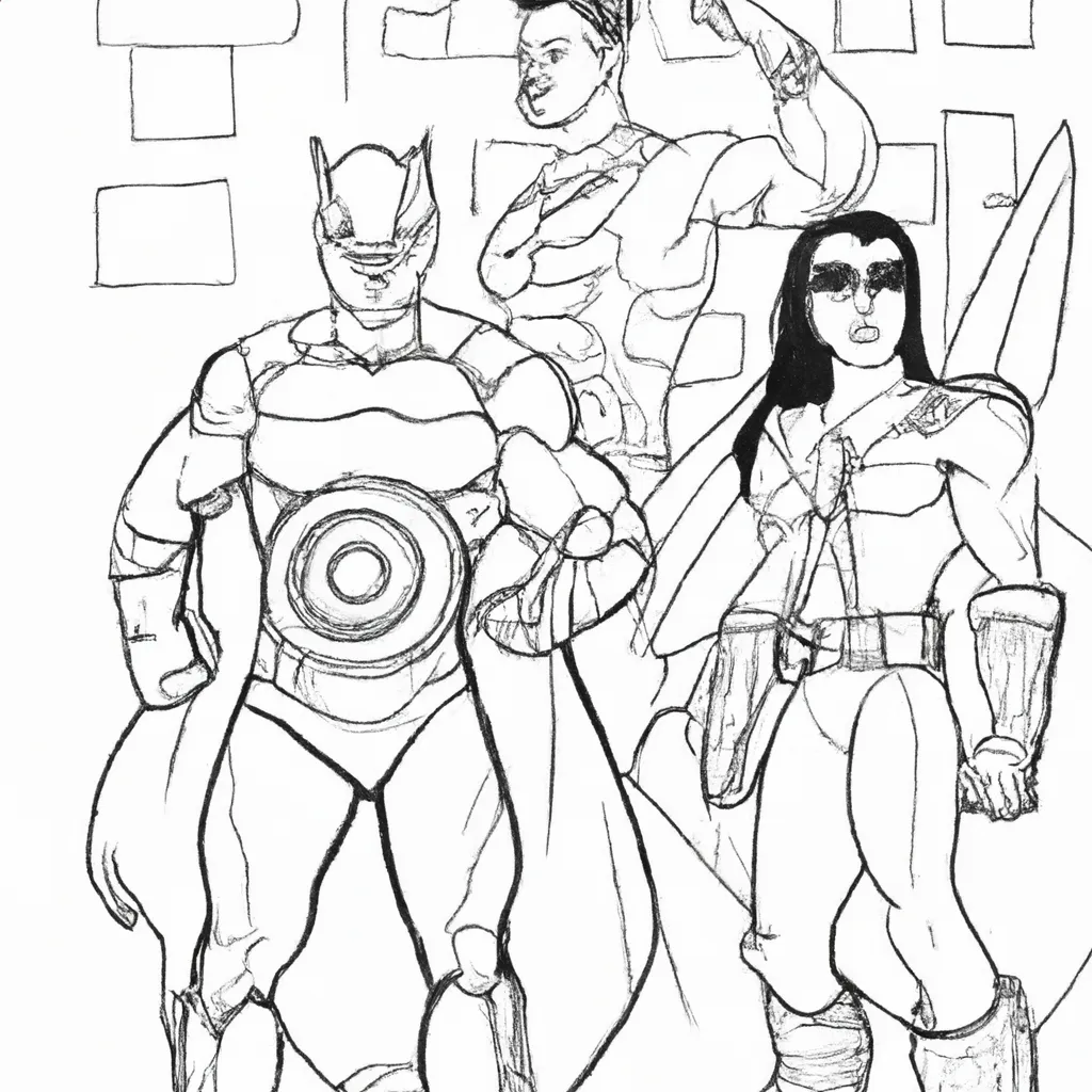 Desenhos Como Desenhar Herois e Viloes Fantasticos2